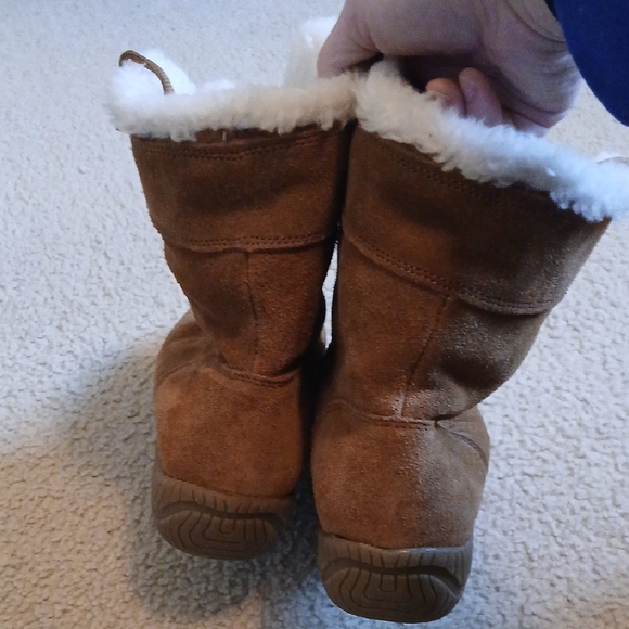 Style & Co Tan Suede Winter Boots - Picture 4 of 7